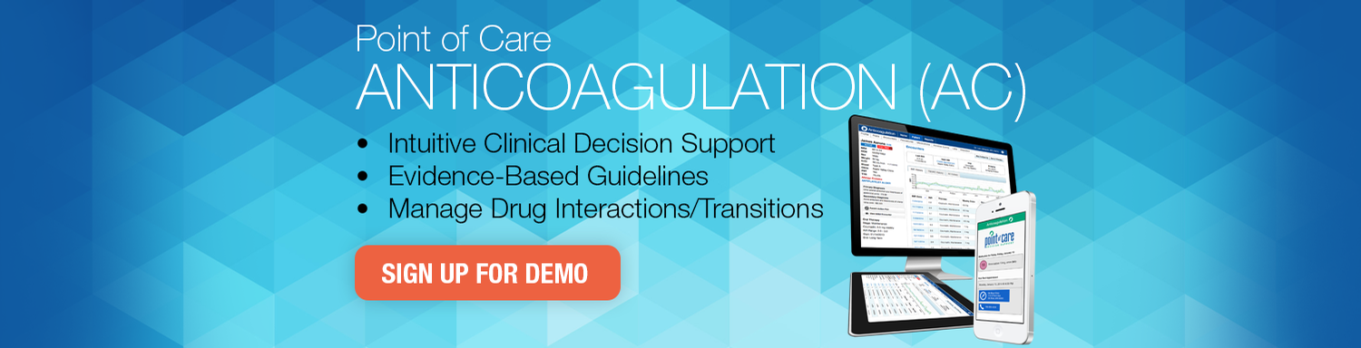 pcds anticoagulation software